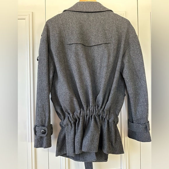 Maginn 100% Wool Gray Coat, Size 10 - Picture 8 of 8